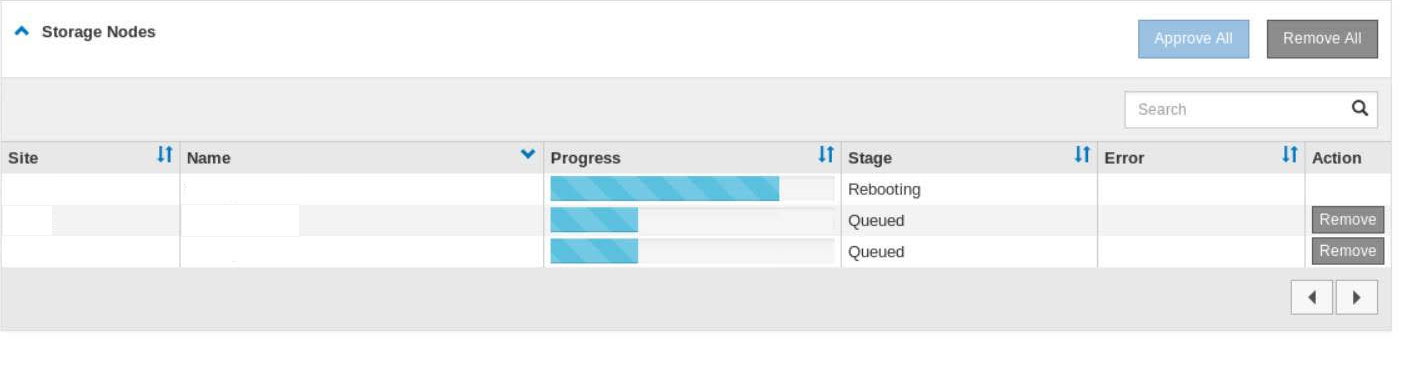 StorageGRID Appliance gets stuck at rebooting stage during 11.4 upgrade